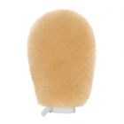 Grooming Mitt, lambskin double-sided