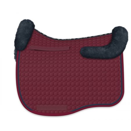 Eurofit Schabracke  bordeaux/navy Größe L