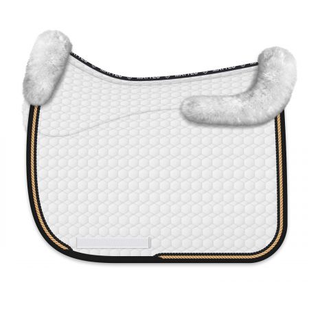 Schabracke DR Gr. L weiß/weiß